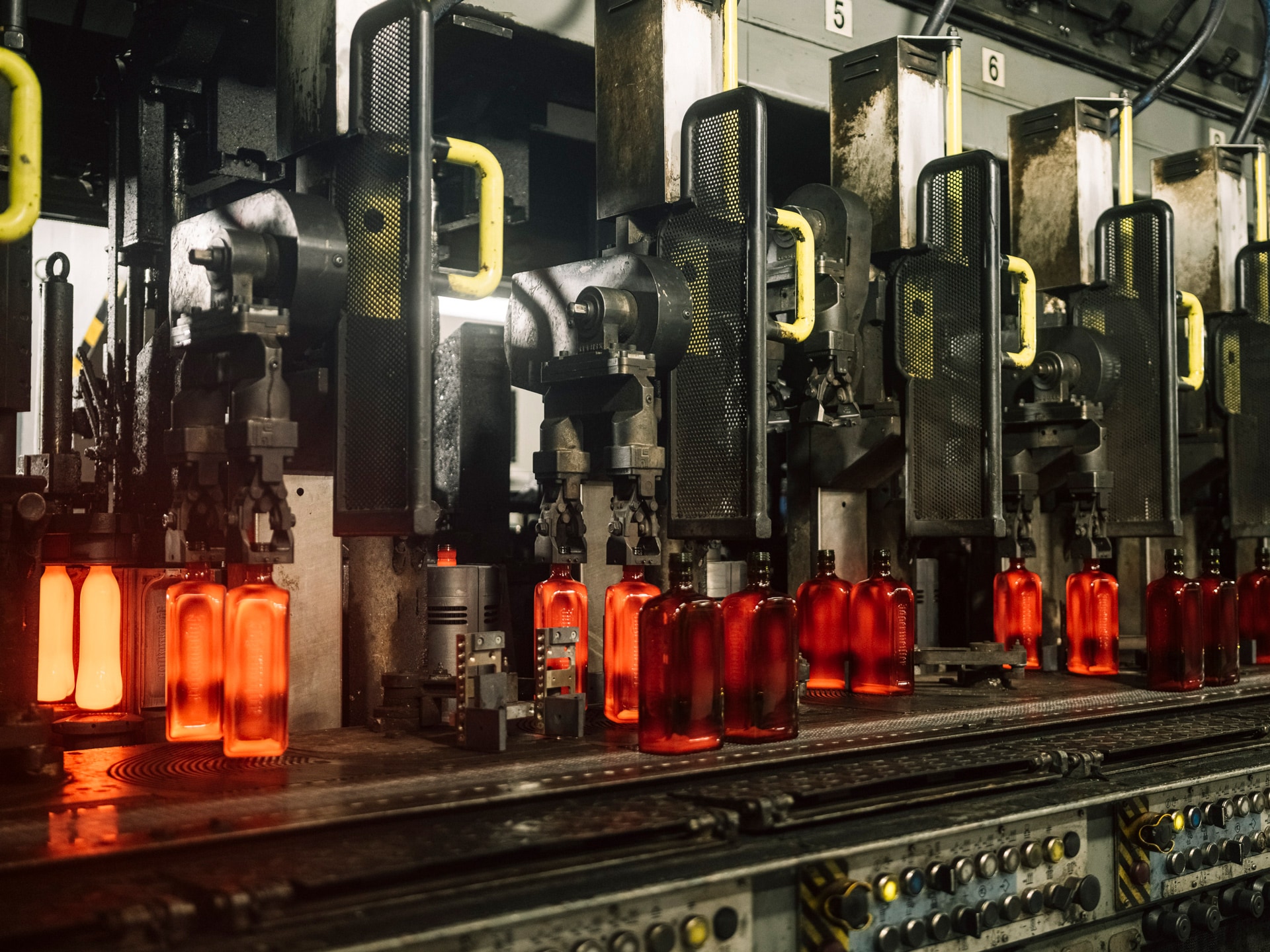 The production of our iconic bottle